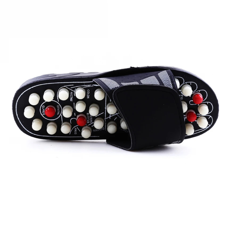 Sand&aacute;lias de Massagem com Pontos de Acupress&atilde;o